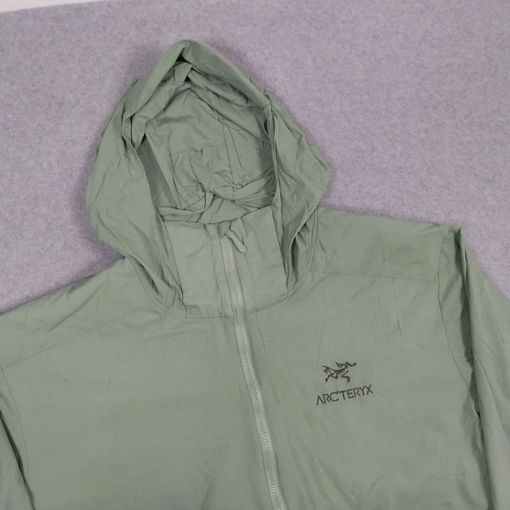 Arc'teryx Jacket Mens XL Green Atom SL Hoody Insulated Hiking Windbreaker 26889